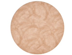 CHALK Tovaglietta marrone chiaro Ø 38 cm