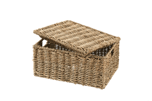 SEAGRASS Panier M avec couvercle naturel