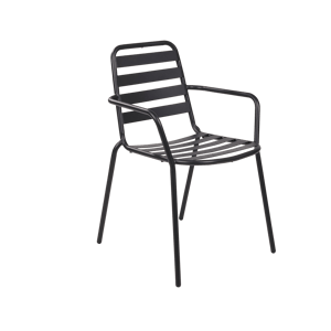LIVA Bistro stoel zwart H 79,5 x B 52,3 x D 56,3 cm
