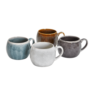 COZY Tasse 27,5 CL Weiss - Set von 4 