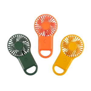 FANNY Mini ventilator 3 kleuren groen H 15 x B 8 x D 2,5 cm