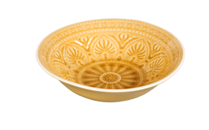 INDO Bowl geel Ø 23 cm