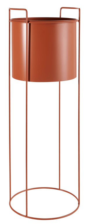 PLUTO Bloempot terracotta H 80 cm - Ø 28 cm