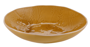 BOTANIC OCHER Tigela caramelo H 7 cm - Ø 29 cm