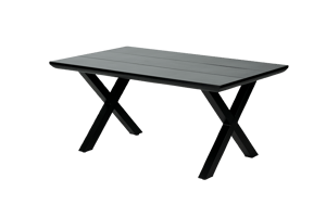 FORMAX Ripiano del tavolo nero H 5,8 x W 101 x L 160 cm