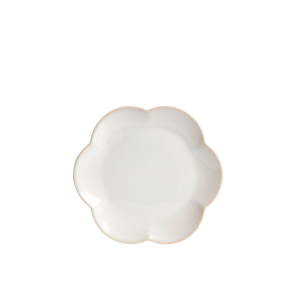 DAHLIA FLOWER Assiette blanc - set de 4 