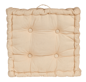SIENA Cuscino materasso beige H 6,5 x W 45 x L 45 cm