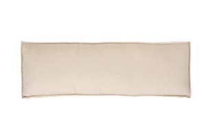 PAULETTA ECO Eco cuscino sabbia beige H 12 x W 120 x D 40 cm