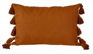 TASSI Coussin brun Larg. 40 x Long. 60 cm
