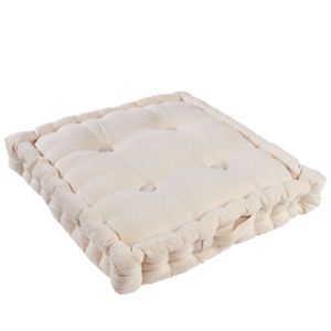 ALDA Cuscino materasso bianco antico W 45 x L 45 cm