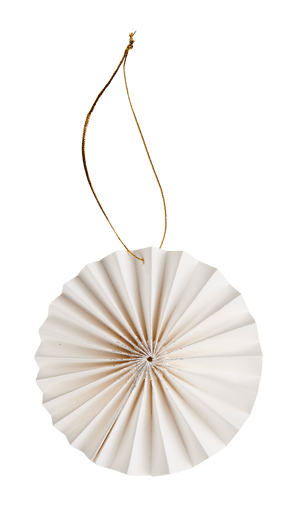 TULLY Decoração para pendurar branco