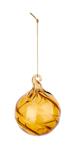 LIMON Bola de natal amarelo