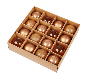 BRONZE Ballen set van 16 brons