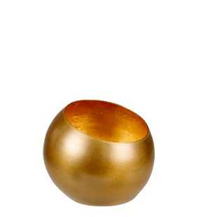 GIMINI Support bougie chauffe-plat cuivre H 6,5 cm - Ø 8 cm