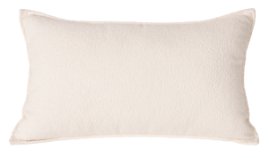 FERA Coussin blanc Larg. 30 x Long. 50 cm