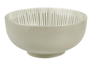 SOULSTRIPES CLAY Bowl groen H 7,5 cm - Ø 20 cm