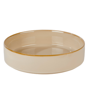MINERAL SAND Bowl beige H 6,5 cm - Ø 26,5 cm