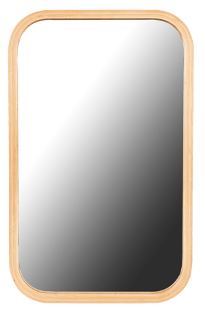KYOTO Miroir naturel Larg. 33,5 x Long. 54,5 x P 1,5 cm