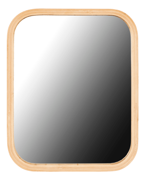 KYOTO Espelho natural W 33,5 x L 40,7 x D 1,5 cm