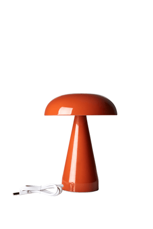 SHROOMLIGHT Lampada da tavolo arancione arancione H 20 cm - Ø 15,5 cm