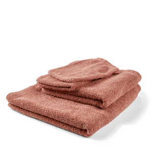 MINERAL Gant de toilette terre cuite