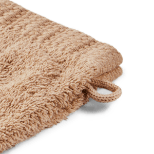 MINERAL Gant de toilette beige