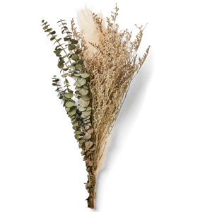 PROVENCE Ramo de flores secas morado L 55 cm