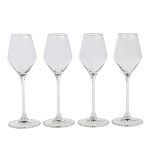 AFTER DINNER Copo vinho do Porto conjunto de 4 transparente 