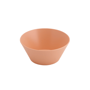 ECOSERVE Bowl oranje H 6,5 cm - Ø 14 cm