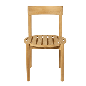JULES Chaise naturel H 79 x Larg. 49 x P 49 cm