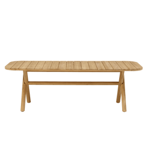 JULES Table naturel H 75 x Larg. 228 x P 90 cm