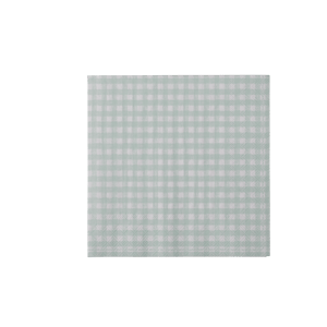 VICHY Set van 20 servetten groen B 33 x L 33 cm
