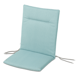 ISLAND ECO Almofada cadeira articulada aqua W 44 x L 88 cm