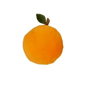 NARANJA Coussin orange Larg. 32 x Long. 37 cm