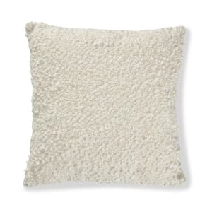 BOLTI Coussin blanc cassé