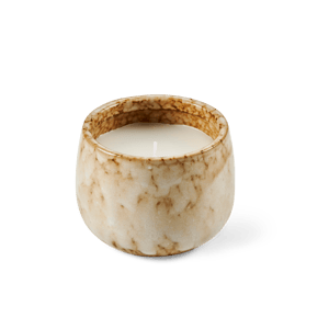 CERAMIC Bougie en pot beige