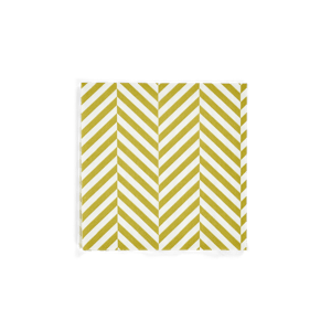 CHEVRON Set de 20 serviettes vert