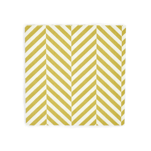 CHEVRON Set de 20 serviettes vert