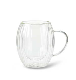 PAUSA Mug double paroi 30 CL transparent