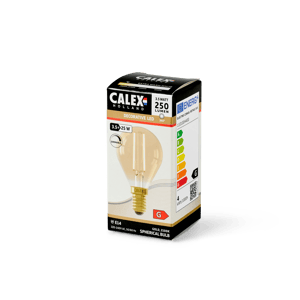 CALEX Ampoule à filament E14 doré