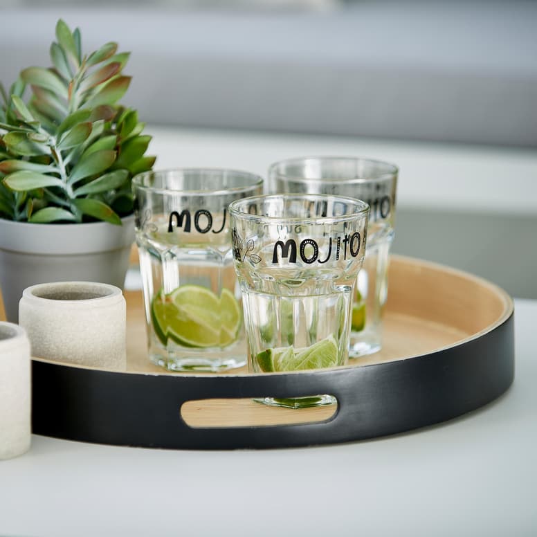 MOJITO Glas transparant H 12,9 cm - Ø 9,1 cm