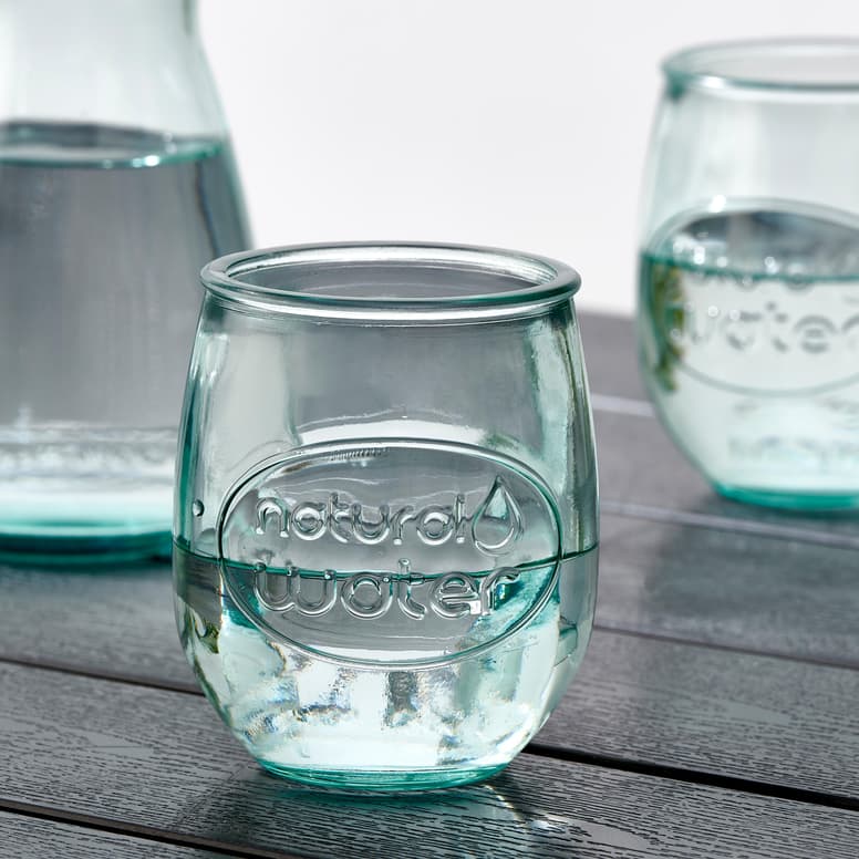 WATER Bicchiere d'acqua trasparente Ø 7 cm