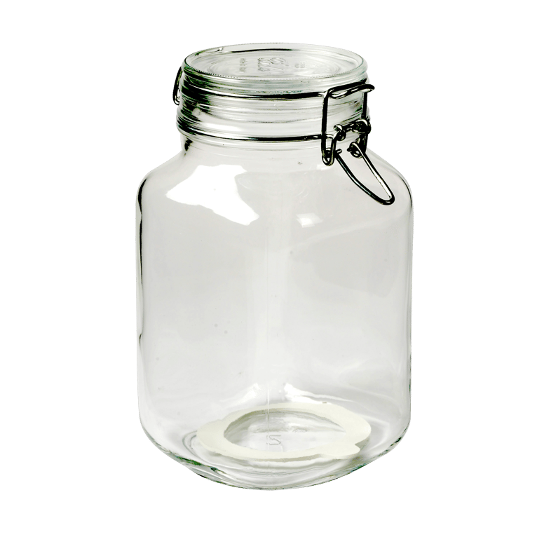 FIDO Pot 2 L transparent H 21,6 cm - Ø 12,5 cm