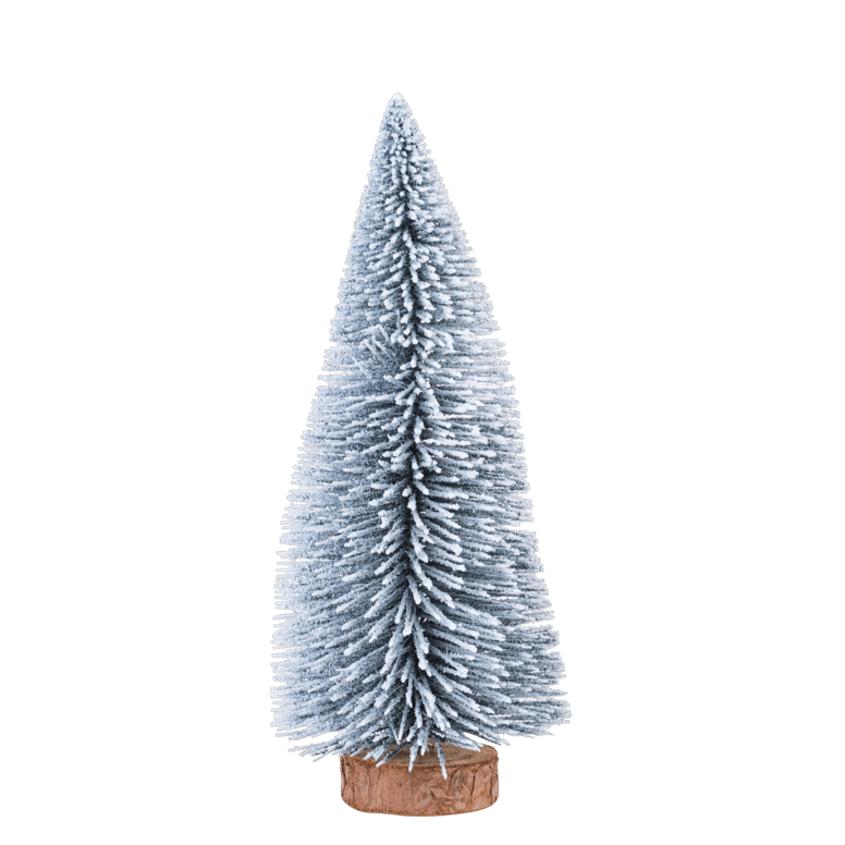 SAPIN Dekorativer Baum Weiss H 16 x B 7 x T 7 cm