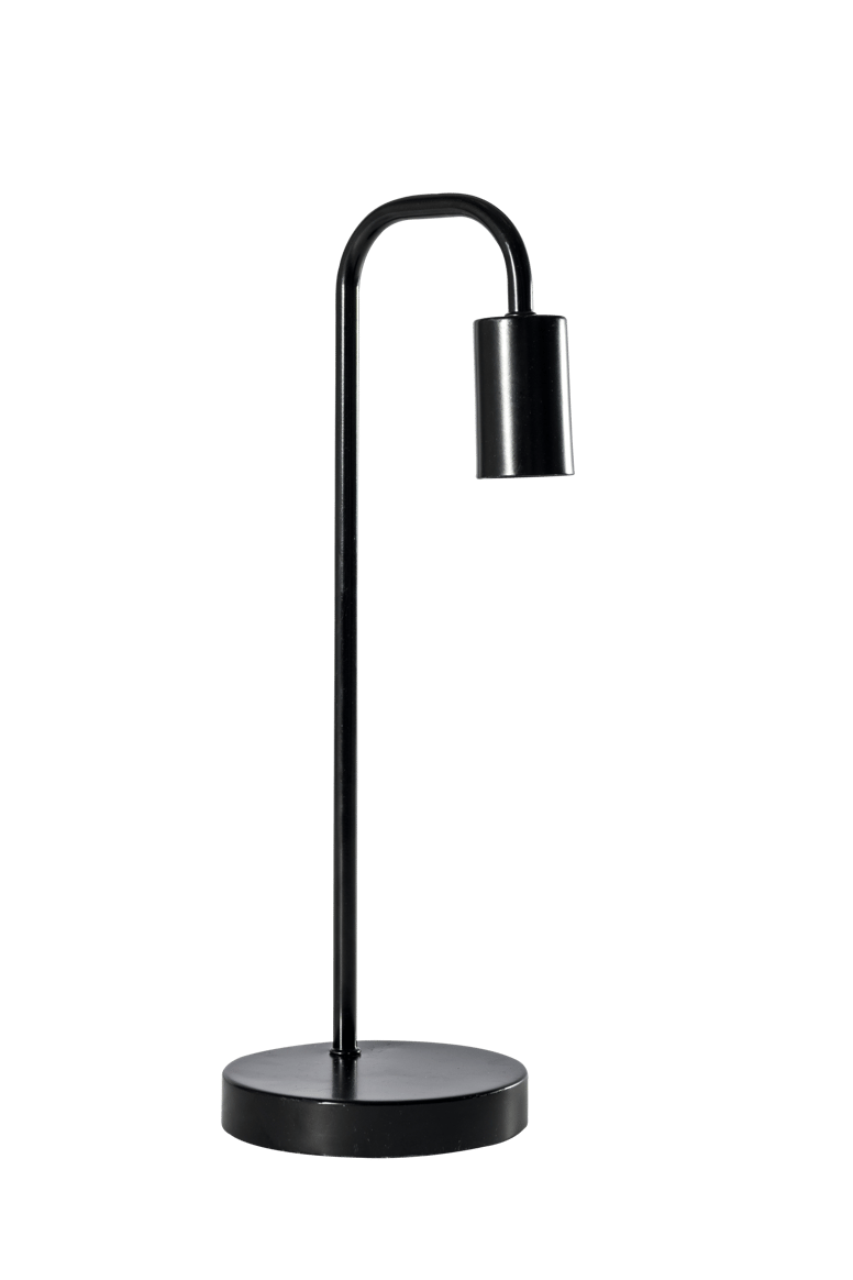 ARCHE Lampe de table noir H 43 cm - Ø 14 cm