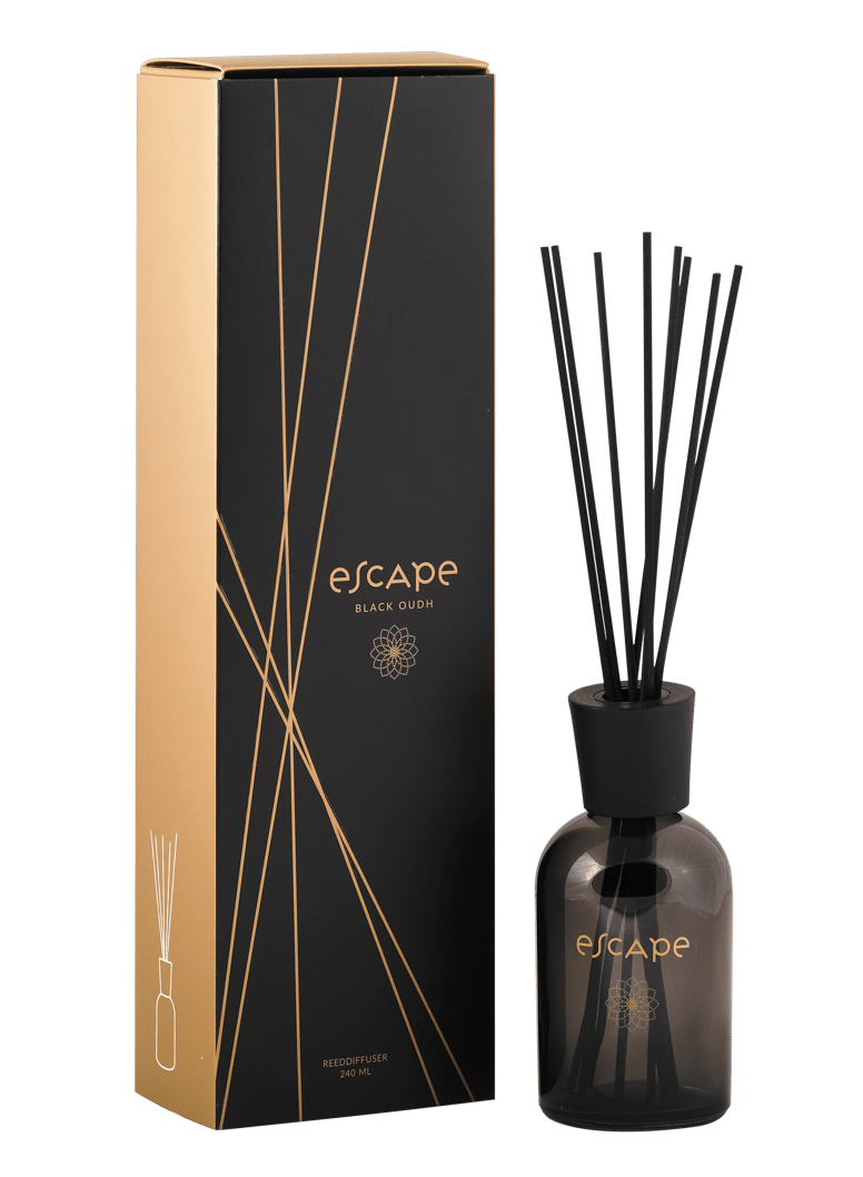 ESCAPE BLACK OUDH Huile parfumée noir 