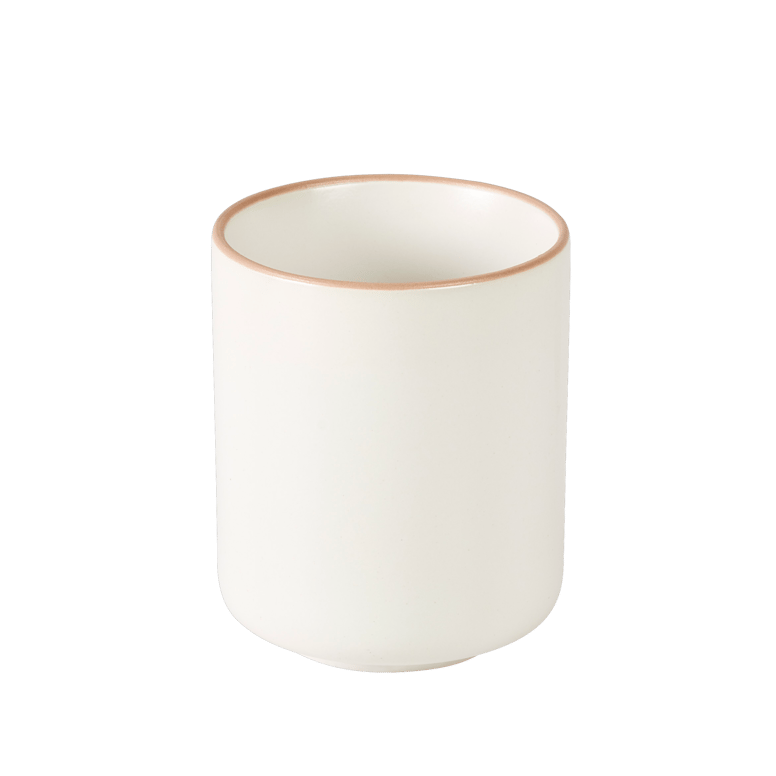 ELEMENTS Mug blanc H 10 cm - Ø 7,8 cm