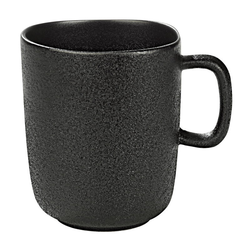 MAGMA Tasse 35 CL Schwarz - Set von 6  H 10 cm - Ø 8 cm