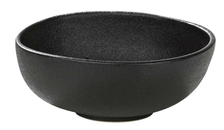 MAGMA Cuenco 21 CL negro - juego de 6  A 4,5 cm - Ø 11 cm