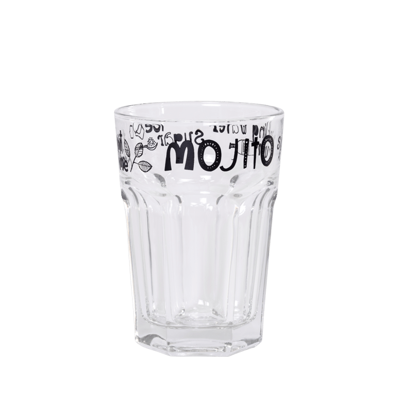 MOJITO Glas transparant H 12,9 cm - Ø 9,1 cm